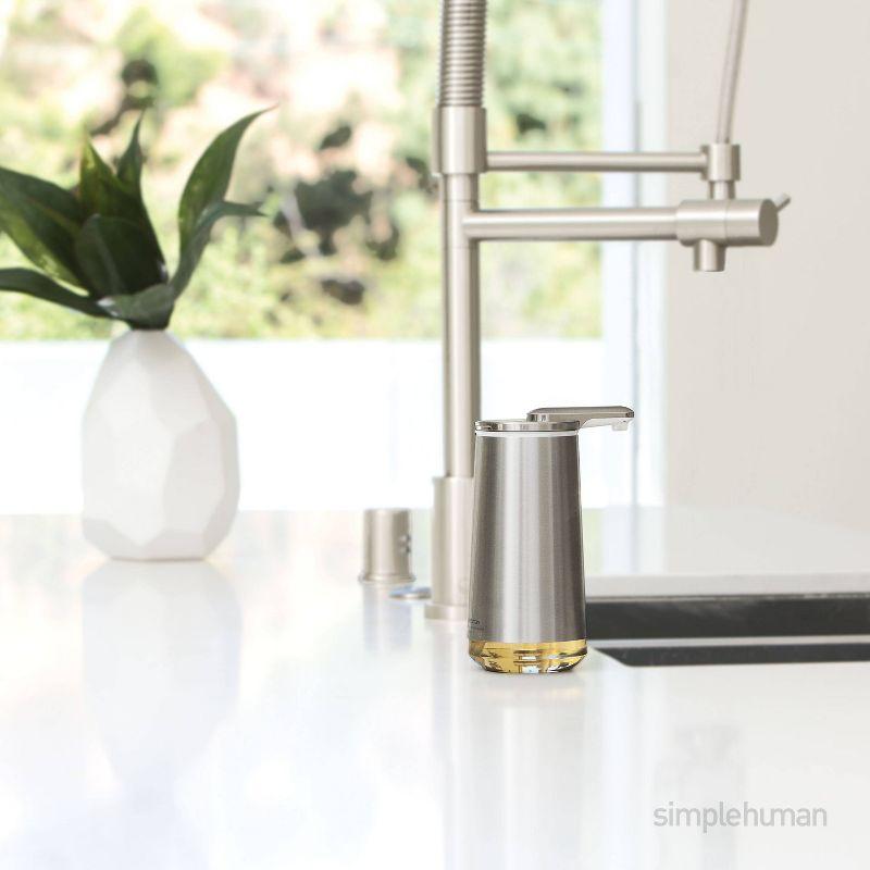 Brushed Stainless Steel Automatic Foaming Soap Dispenser