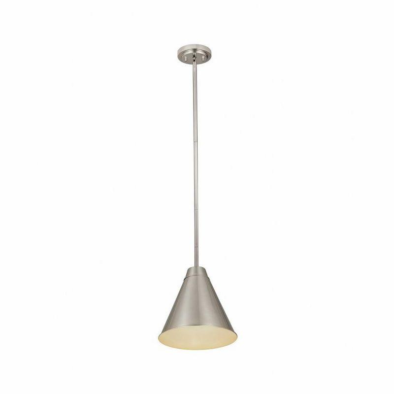 Z-Lite Eaton 1 - Light Pendant in  Polished Nickel