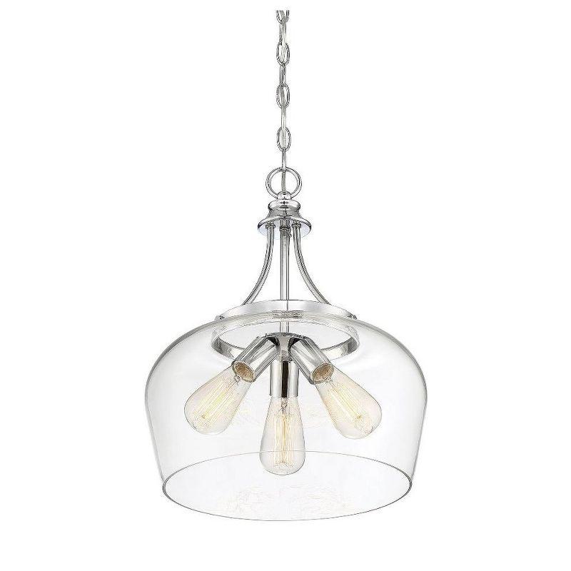 Savoy House Octave 3 - Light Pendant in  Satin Nickel