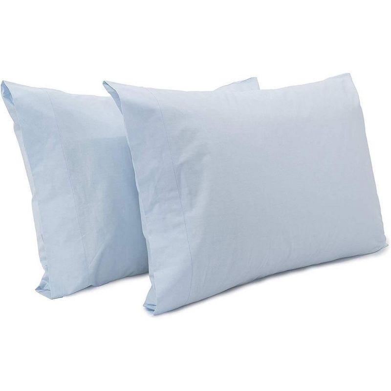 Premium Cotton Standard/Queen Pillowcase 2-Pack - Wrinkle-Free Comfort