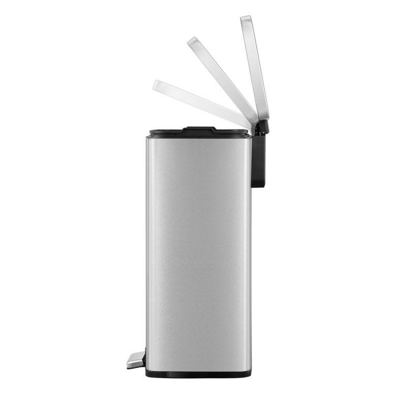 EKO Stainless Steel 50L Madison Step Trash Can