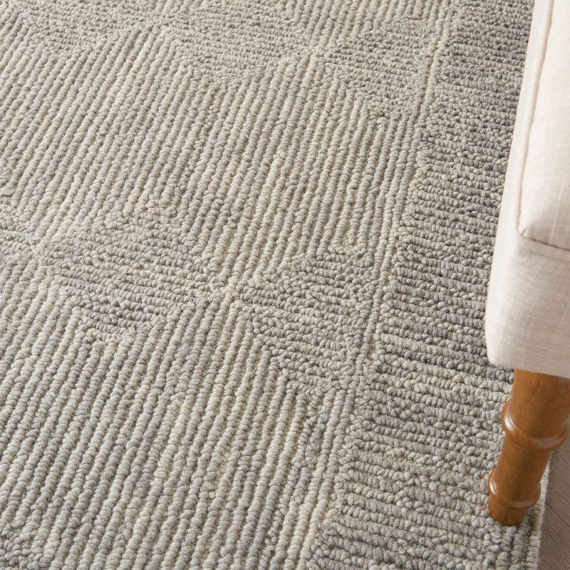 Nourison Vail Contemporary Indoor Area Rug Grey 5'3" x 7'3"