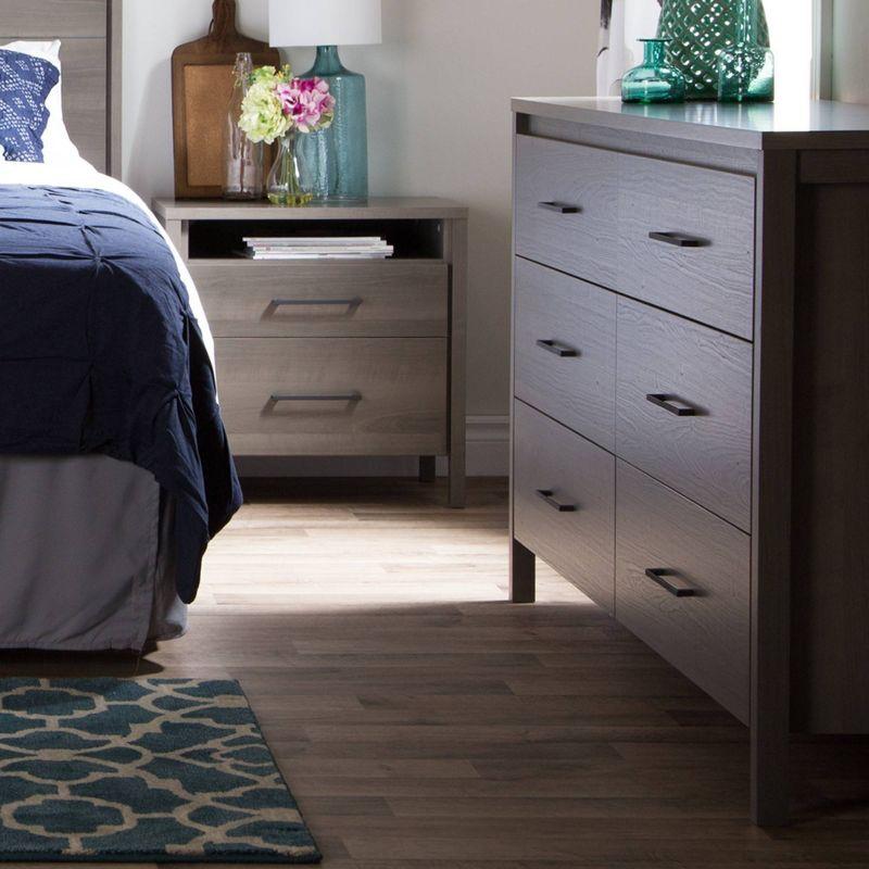 Gravity Double Dresser & Nightstand Set