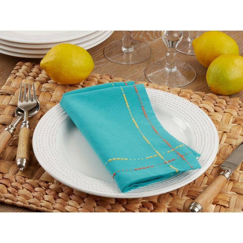 Fiesta Cotton Striped Square Napkin