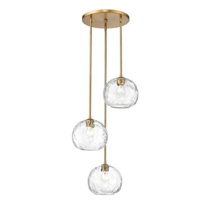 Z-Lite Chloe 3 - Light Chandelier in  Olde Brass