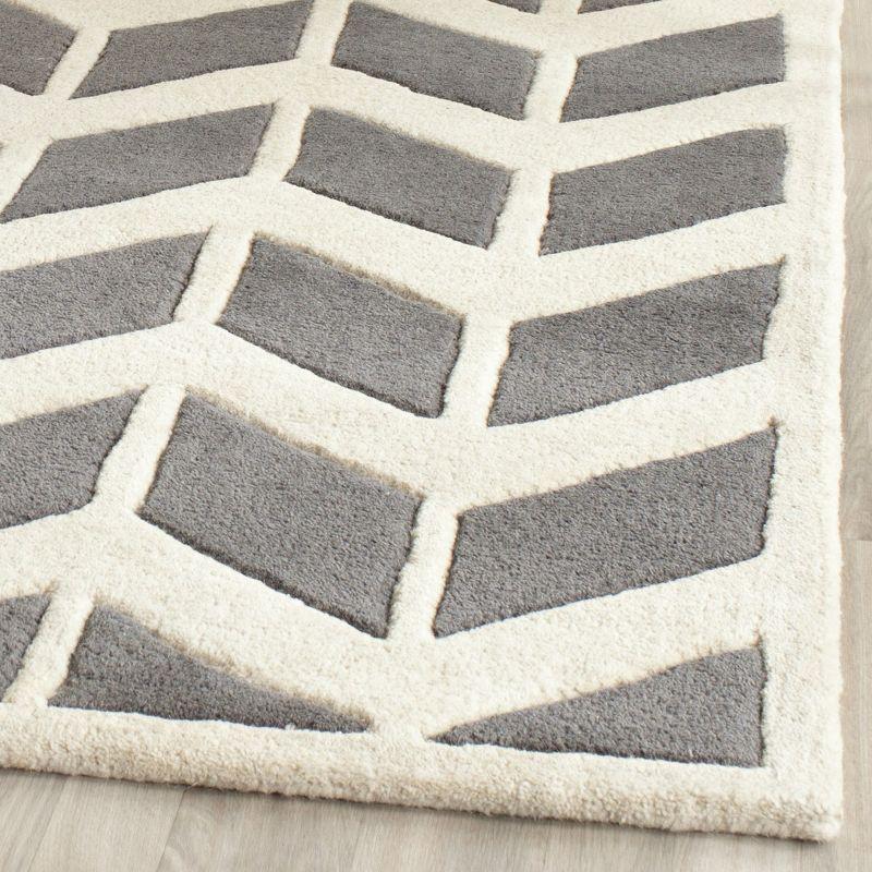 DASTINGO Chatham Hand Tufted Wool Chevron Rug