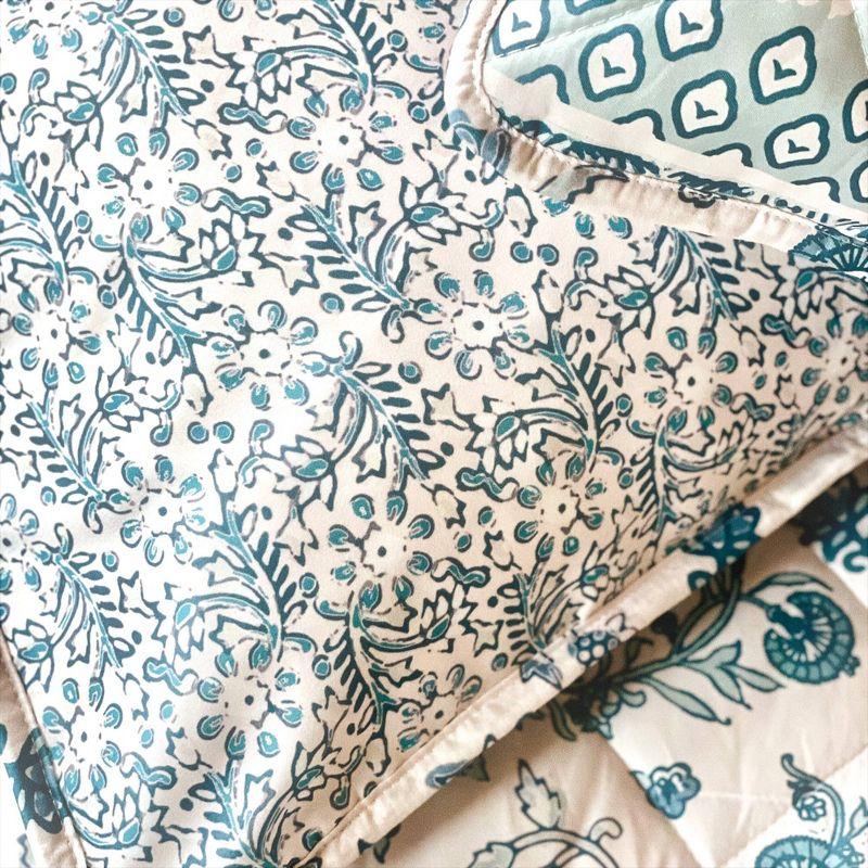 Printed Vintage Quilt Bedding Set - Patina Vie