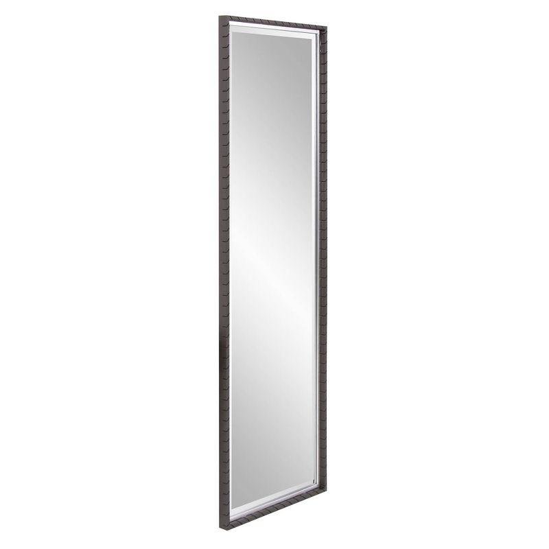Howard Elliott 48"x14" Cantera Dressing Mirror: Modern Style, Iron Frame, Wall Mounted
