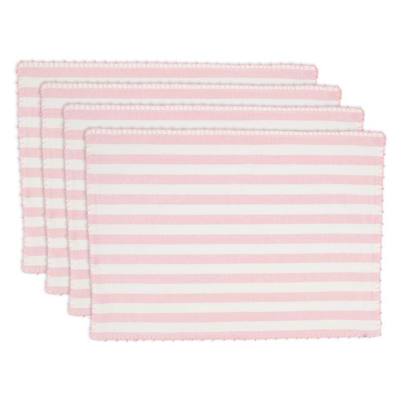 Oxford 100% Cotton Striped Rectangle Placemat