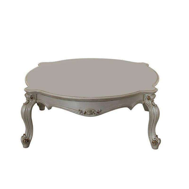 54" Picardy Coffee Table Antique Pearl - Acme Furniture