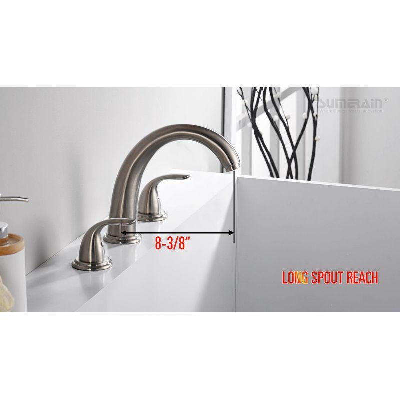 S2169S-CH-XX 2 Handle Roman Tub Faucet