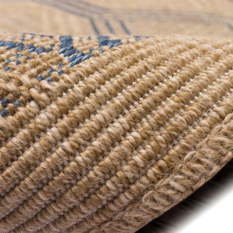 Liora Manne Sahara Links Indoor/Outdoor Rug Navy 6'6" x 9'4"