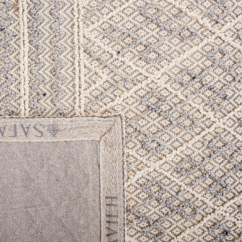 Trace TRC229 Hand Tufted Area Rug - Grey/Beige - 8'x10' - Safavieh.