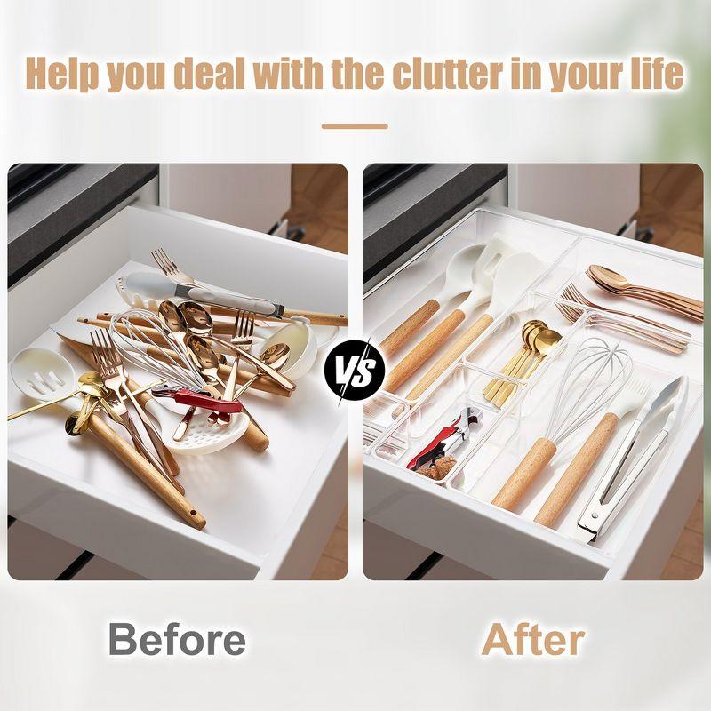 Sorbus 6-Piece Kitchen Pantry Drawer Organizer Set