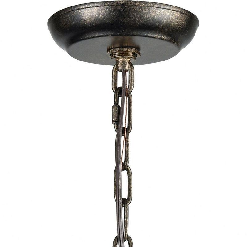 Elk Home Circeo 5 - Light Chandelier in  Deep Rust