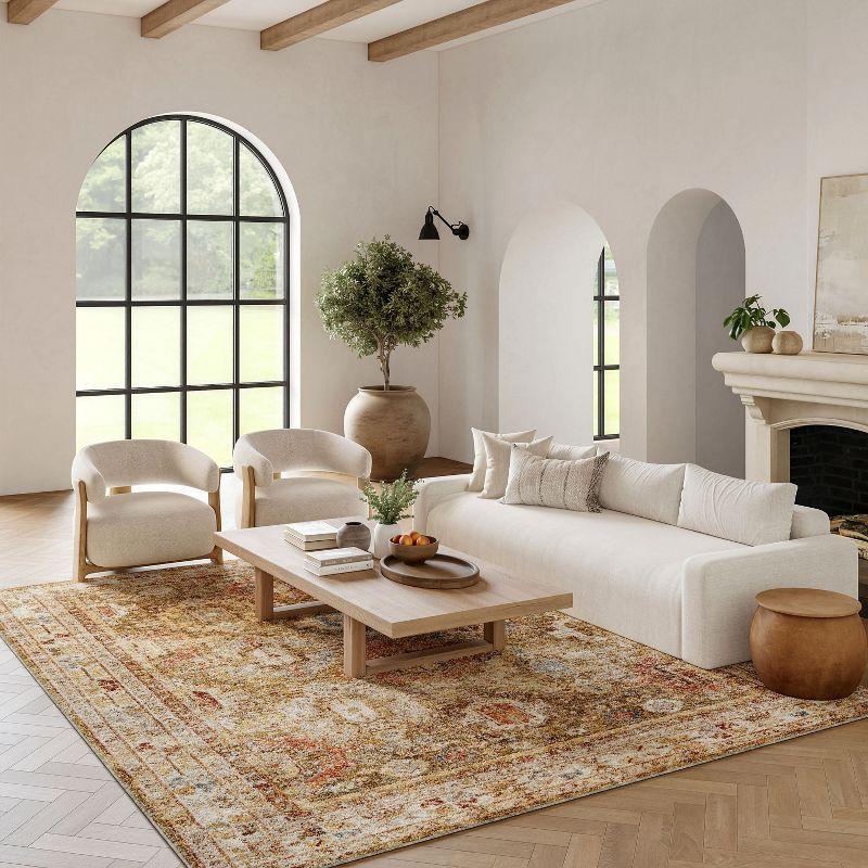Nourison Petra Oramental Indoor Rug Green 7'10" x 10'4"