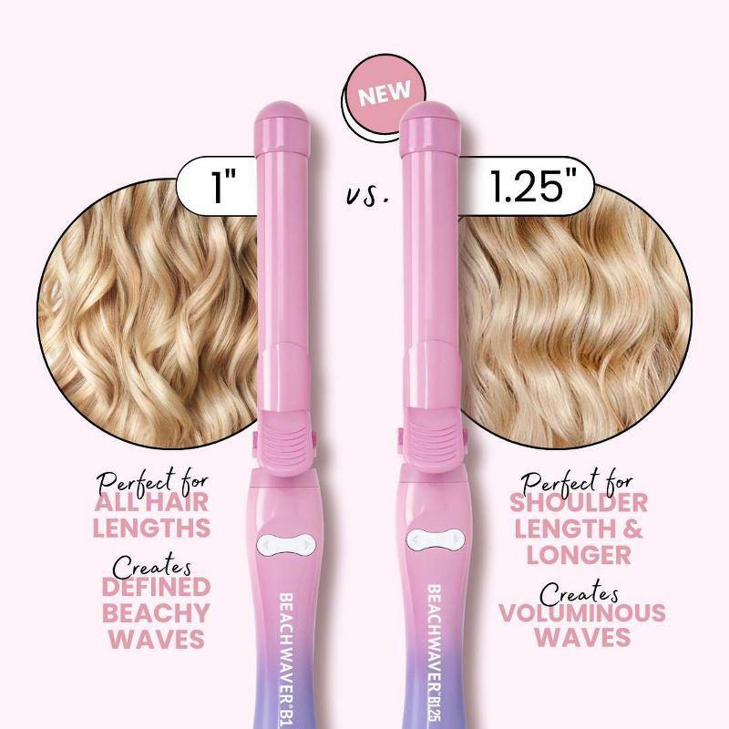 Pink Sunset Rotating Ceramic Curling Wand, 1-Inch Barrel