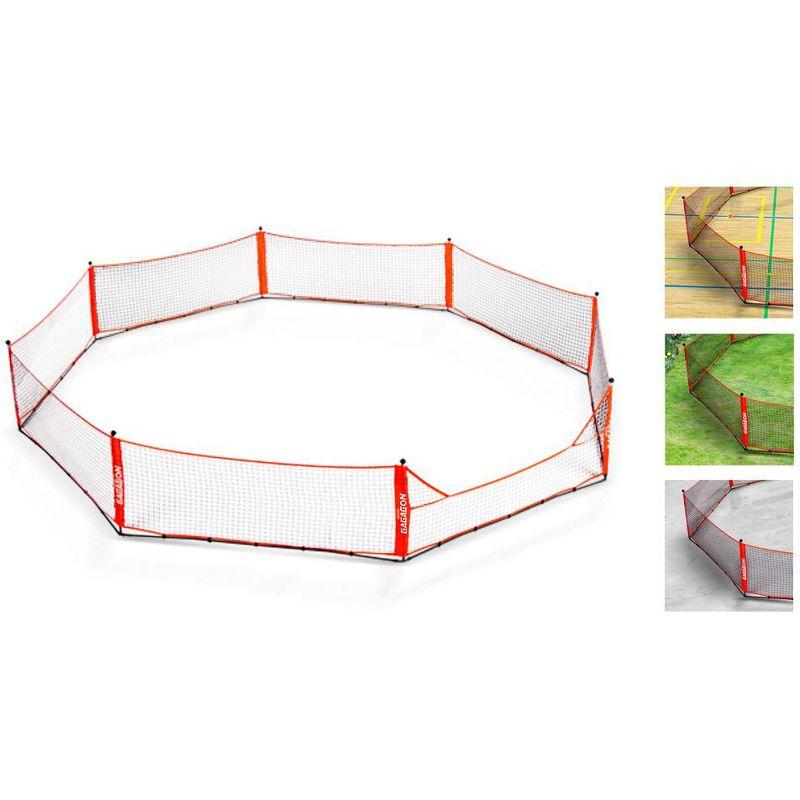 GoSports Gagagon Gaga Ball Pit - Portable Indoor/Outdoor Game Set - Includes 2 Balls and Carrying Case