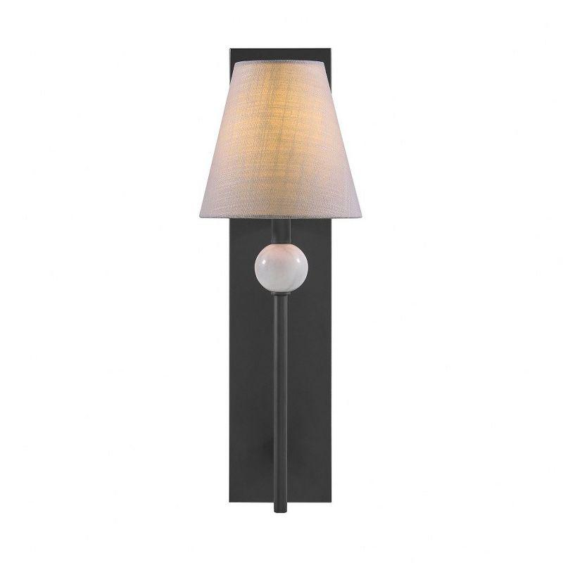 Savoy House Travis 1 - Light Wall Light in  Matte Black