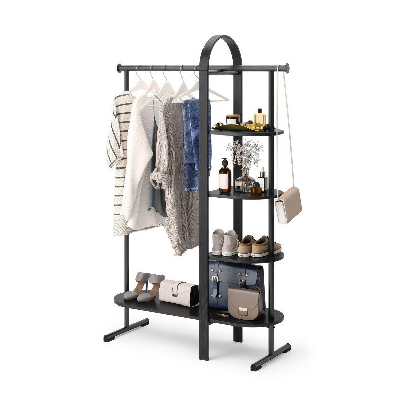 Bellwood 15'' Solid Wood Clothing Rack