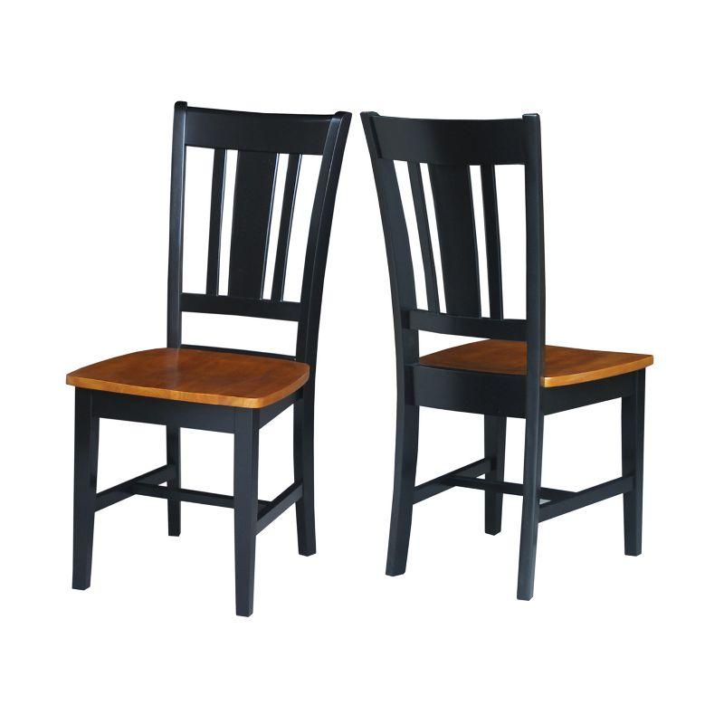Set of 2 San Remo Splatback Chairs - International Concepts