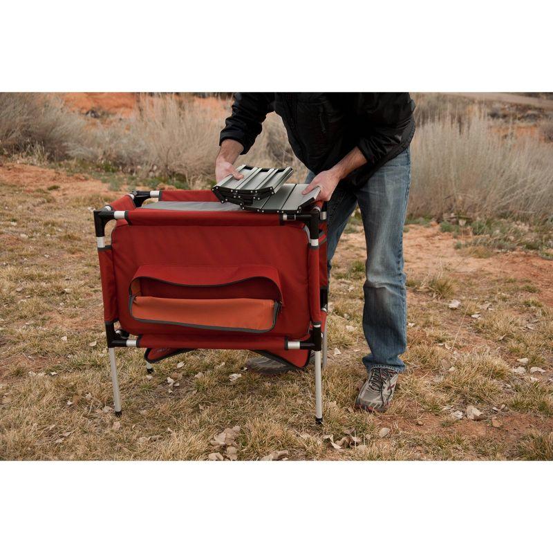 Camp Chef Mountain Series Table and Organizer - Red