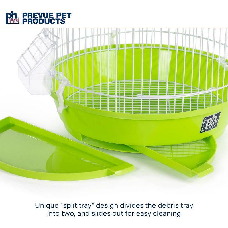 Prevue Pet Products SP31999G Classic Round Bird Cage, Green,1/2"