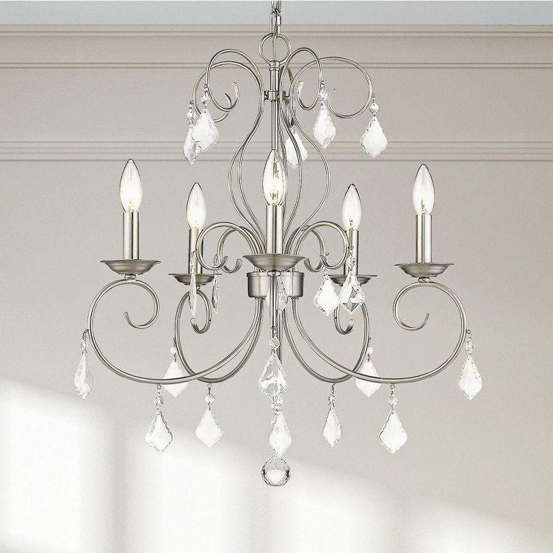 Livex Lighting Donatella 5 - Light Chandelier in  Brushed Nickel