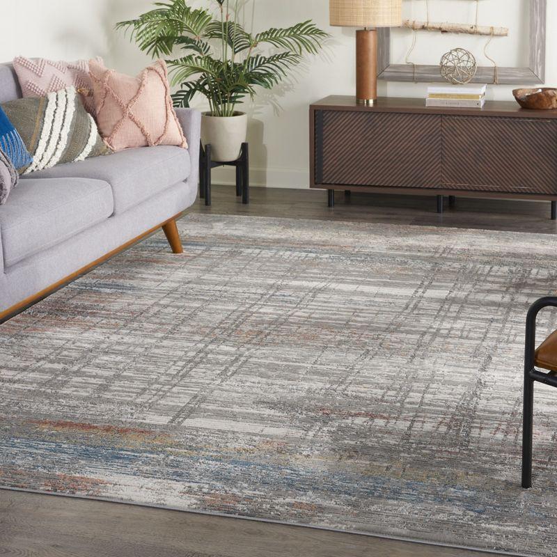 Nourison Rustic Textures Modern Distressed Indoor Area Rug