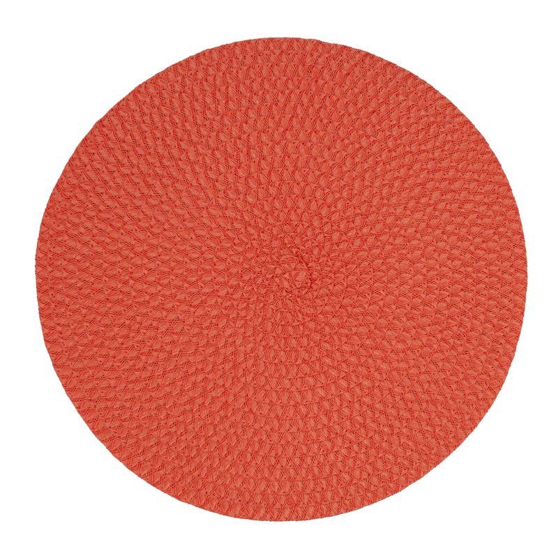 Brielle Polypropylene Plastic Round Placemat