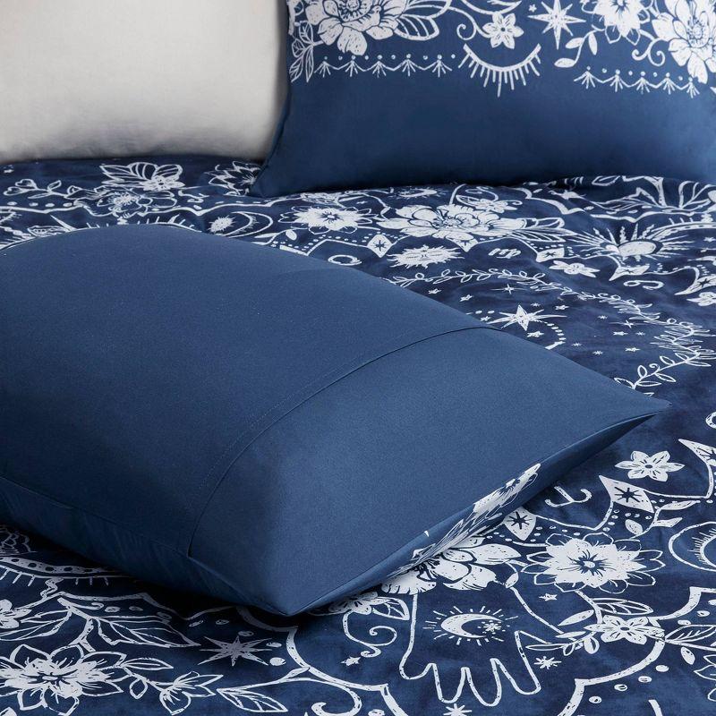 Zuri Celestial Comforter Set Navy - Intelligent Design