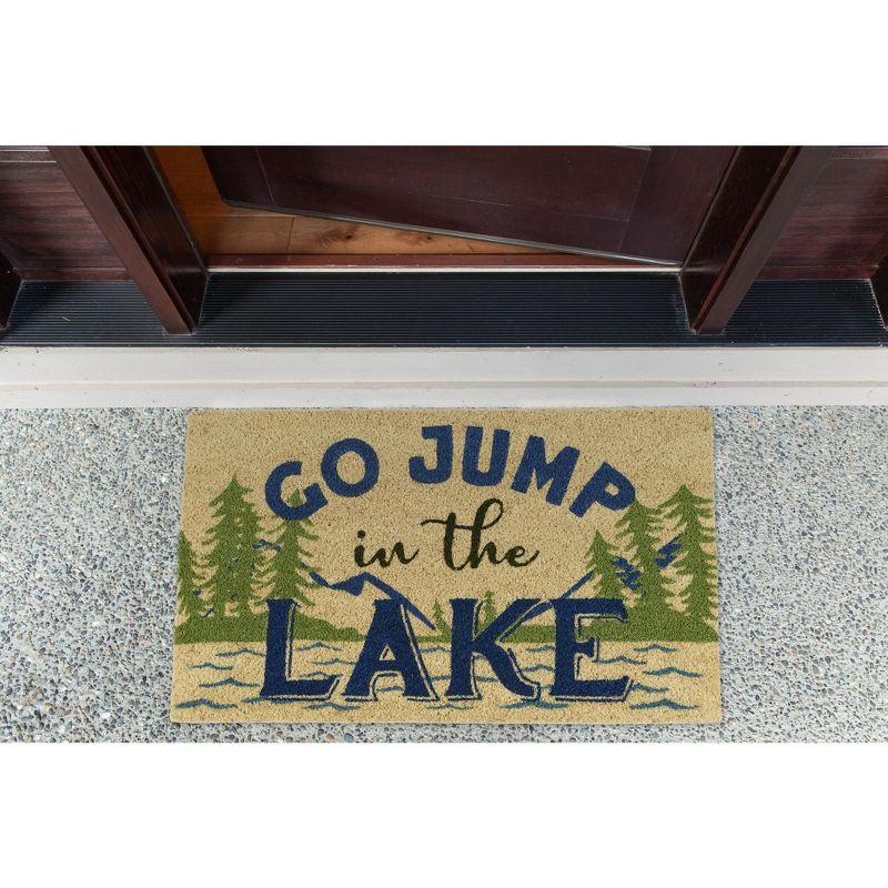Design Imports  Jump In The Lake Doormat