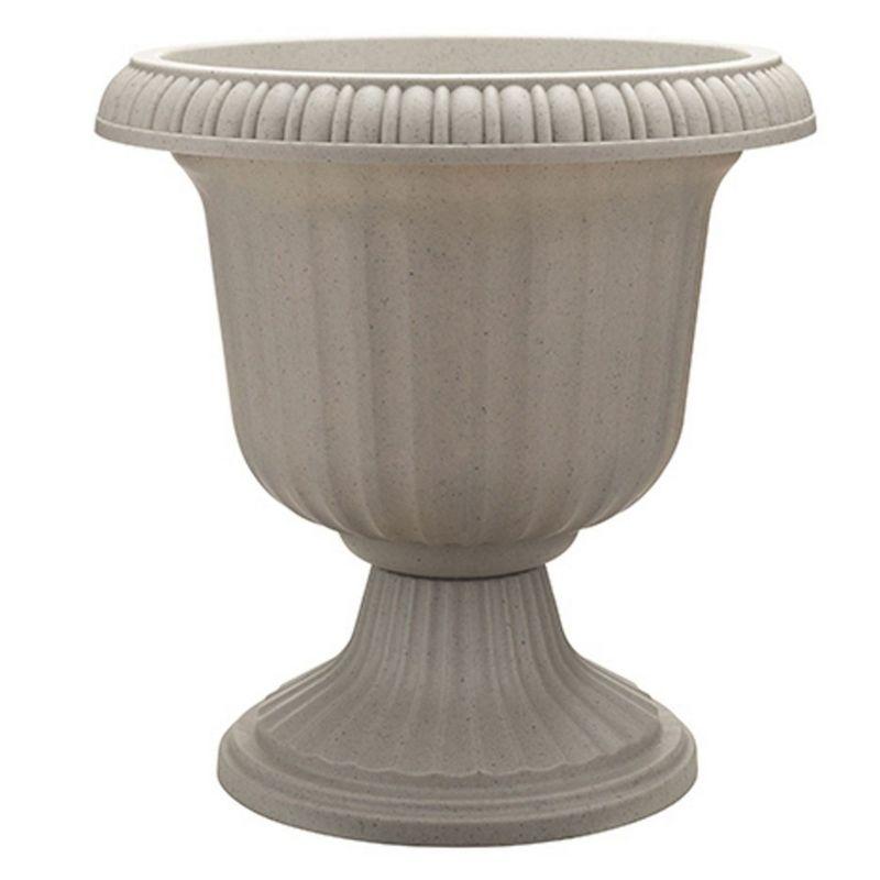 Southern Patio Dynamic Design Outdoor  Resin Grecian Urn Planter Pot