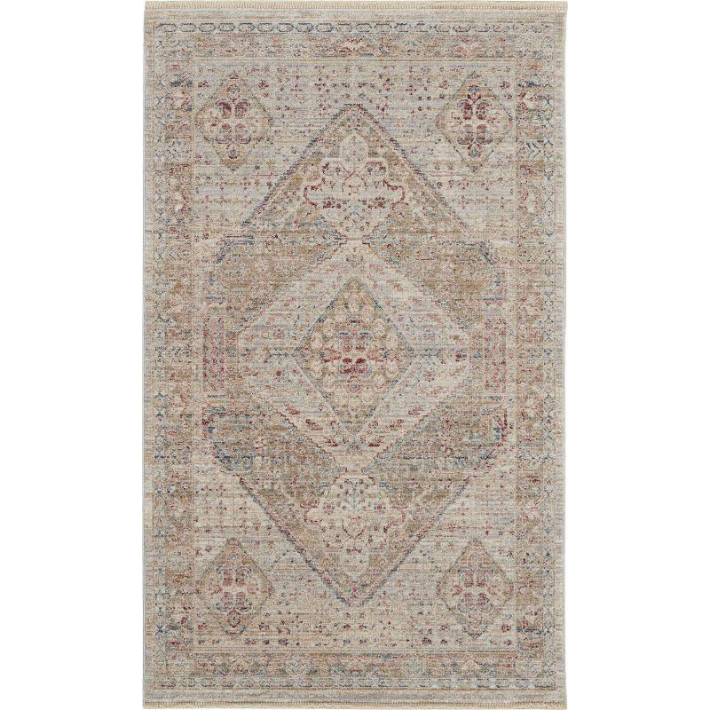 Nourison Enchanting Home Persian Indoor Area Rug Beige/Grey 3' x 5'