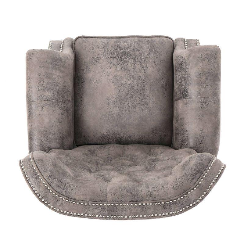 Walder Tufted Recliner - Christopher Knight Home