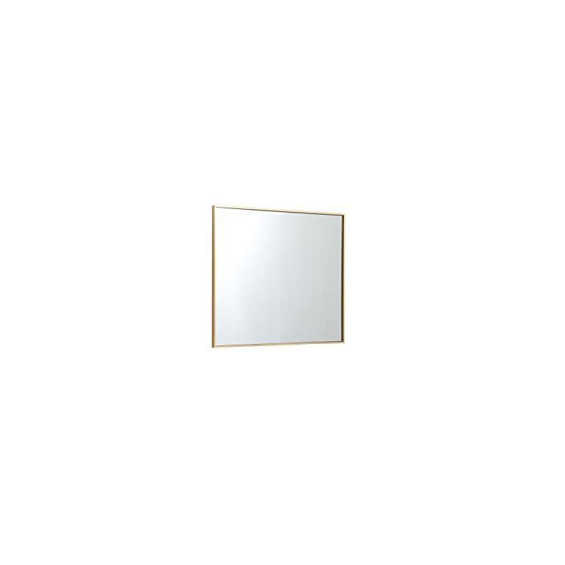 Elegant Blue Silver Rectangular Wall Mirror 30" x 36"