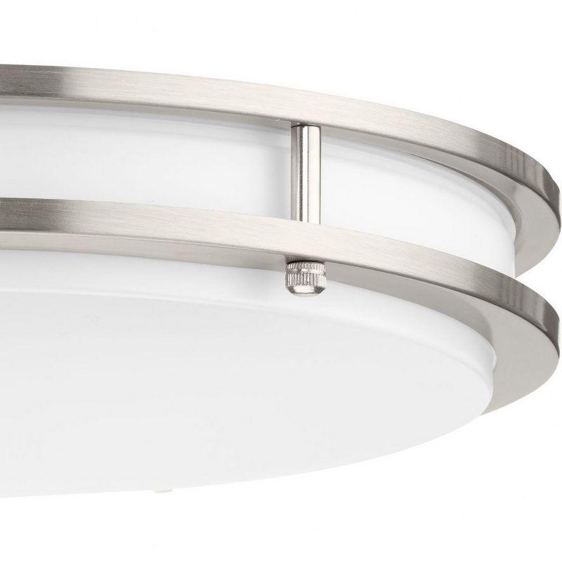 Progress Lighting Abide 1 - Light Flush Mount in  Brushed Nickel