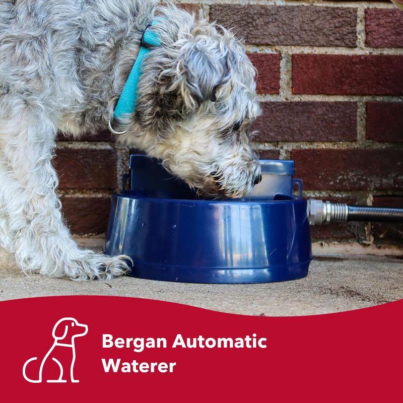 Coastal Pet Bergan Auto-Wata - Backyard & Patio Automatic Water Bowl - Navy - 1.5 qts / 48 oz