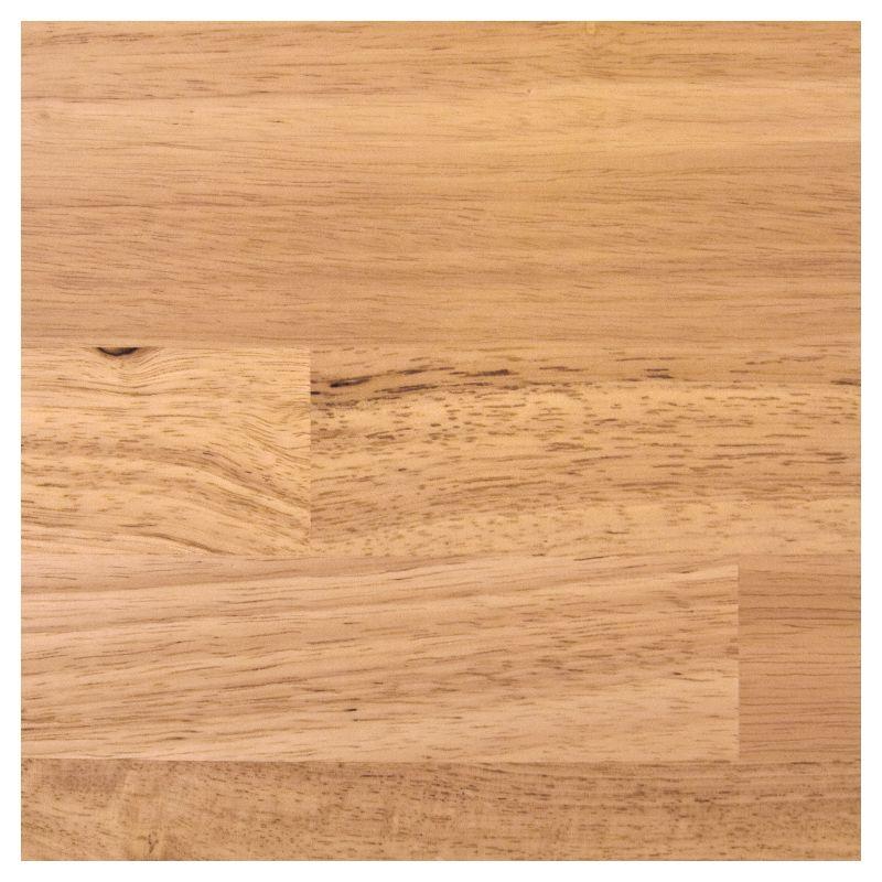 Crosley Natural Wood Top Kitchen Cart/Island with Optional Stool Storage  White : Solid Hardwood, Mobile Storage