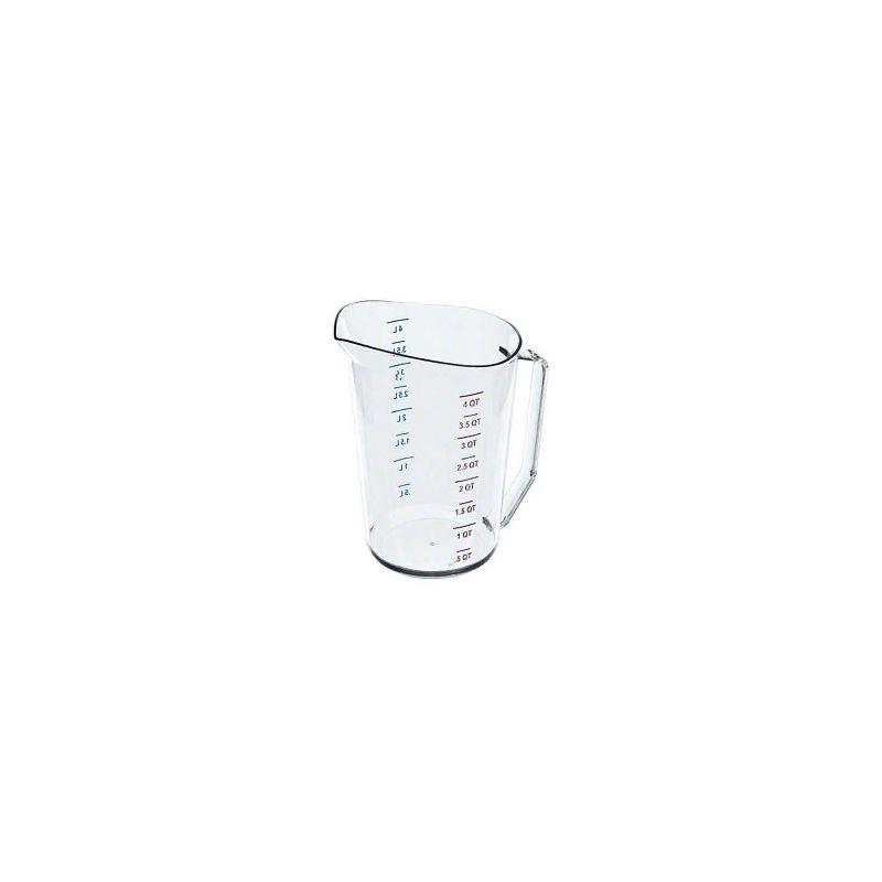 Cambro 4 Quart Liquid Measuring Cup - Camwear 85614