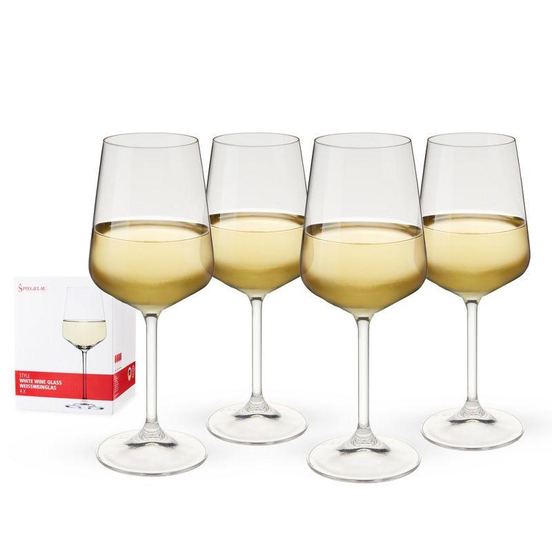 15.5 oz Crystal White Wine Glass Set of 4