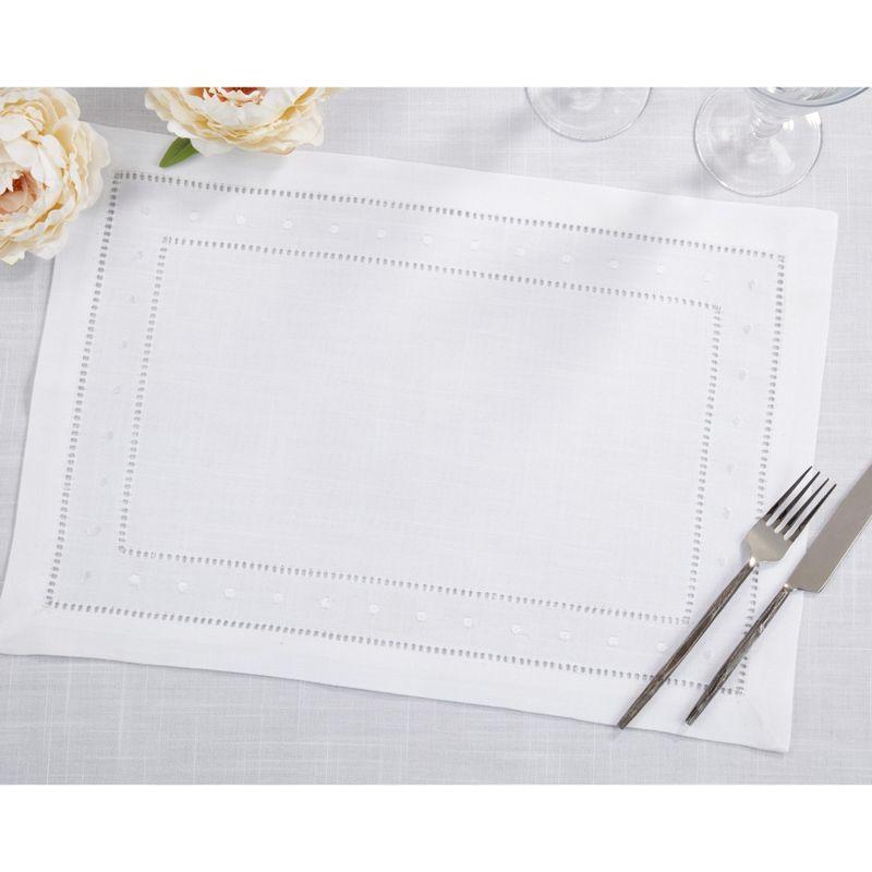 Polyester No Pattern Rectangle Placemat