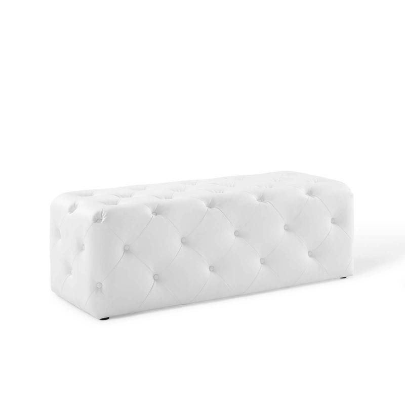 Modway Amour Tufted Button Entryway Performance Velvet Bench