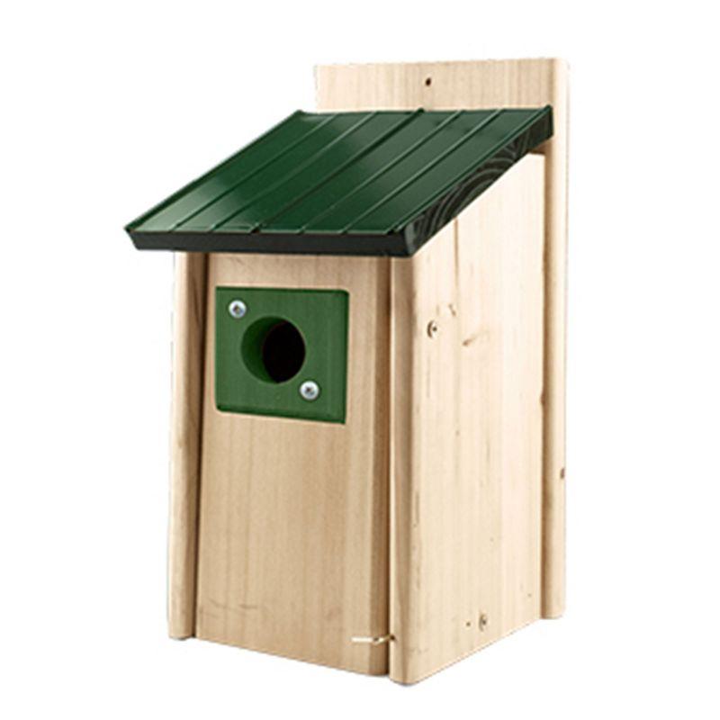 Wood Freestanding Decorative Bird Feeder