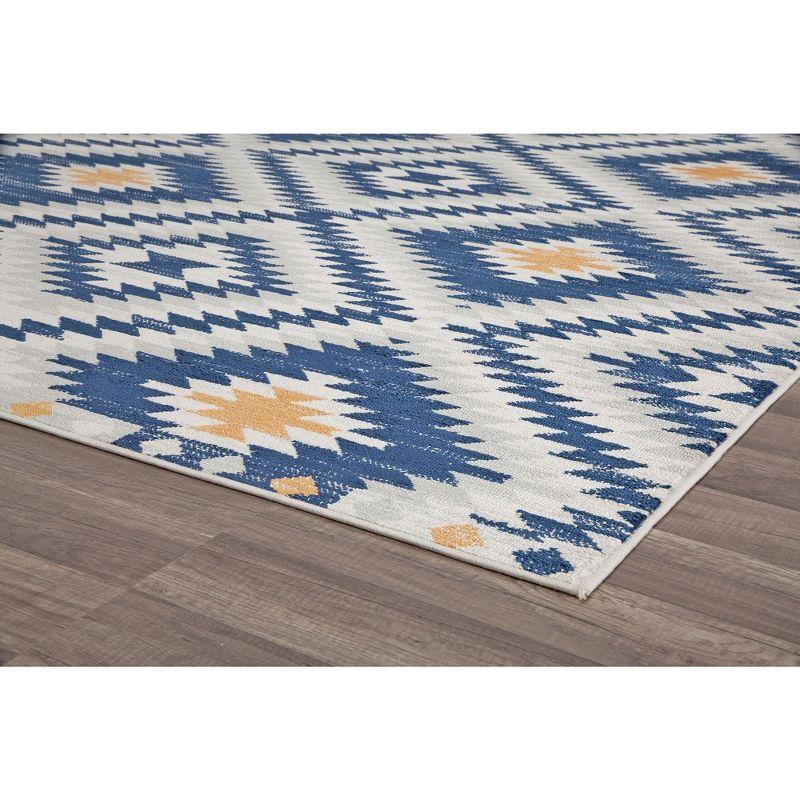 Bodrum Tribal Kilim Honey Area Rug