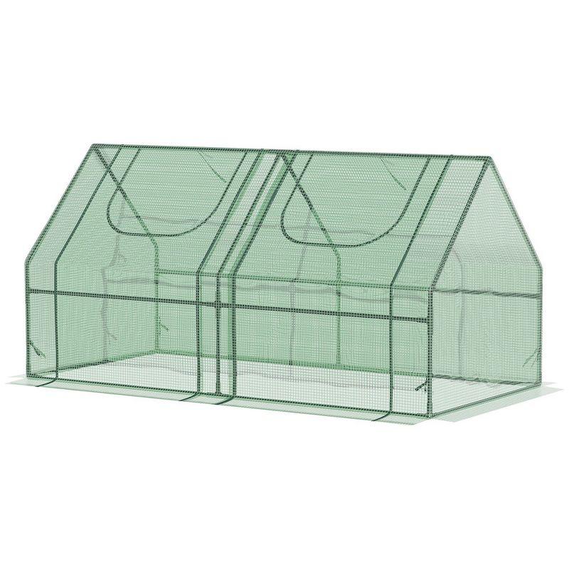Outsunny 70.75" W x 35.5" D Mini Greenhouse