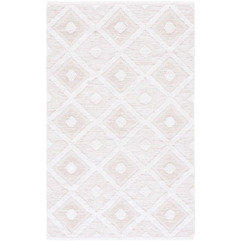 Augustine AGT730 Machine Made Indoor Area Rug - Beige/Ivory - 5'x7'-7" - Safavieh