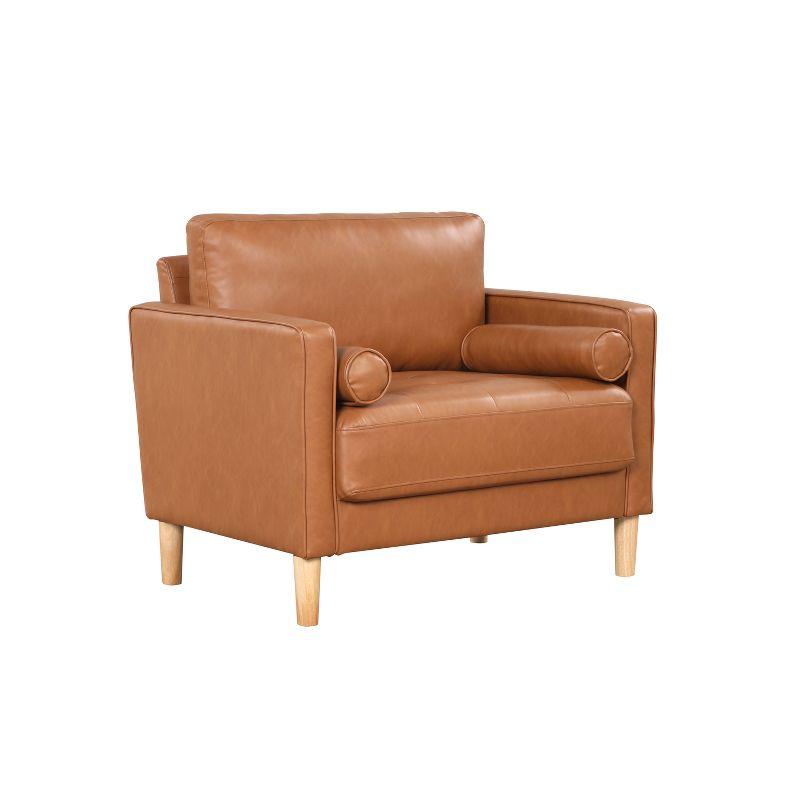 Lifestyle Solutions Giovanni Chair Caramel Vegan Leather