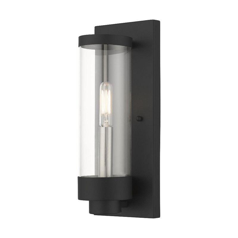 Livex Lighting Hillcrest 1 - Light Wall Light in  Textured Black