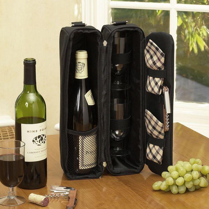 London Sunset Wine Carrier Set